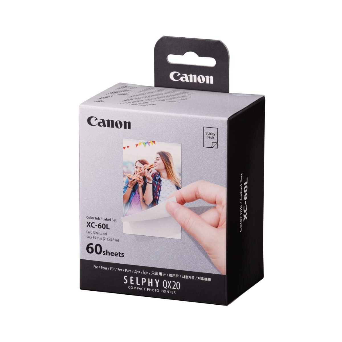 彩色墨盒 / 貼紙套裝 XC-60L – Canon Online Store 網上商店