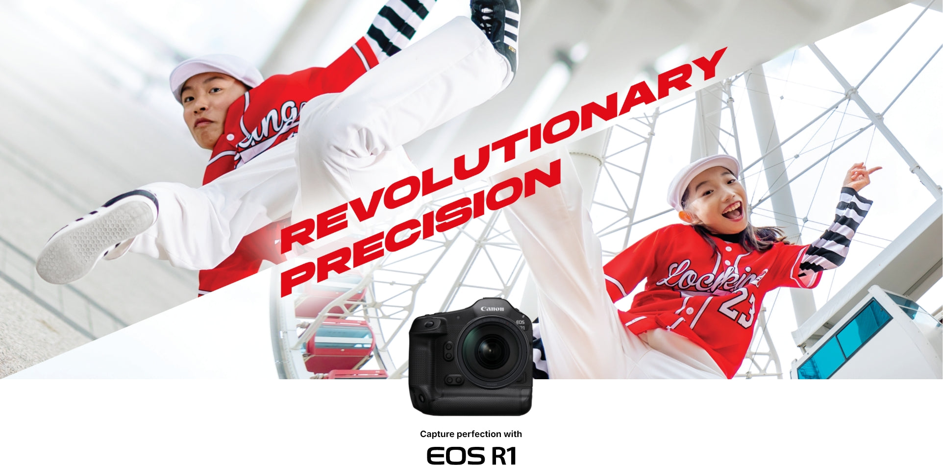 REVOLUTIONARY PRECISION Canon EOS R1