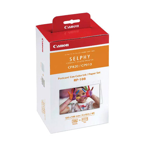 Postcard Size Color Ink / Paper Set RP-108